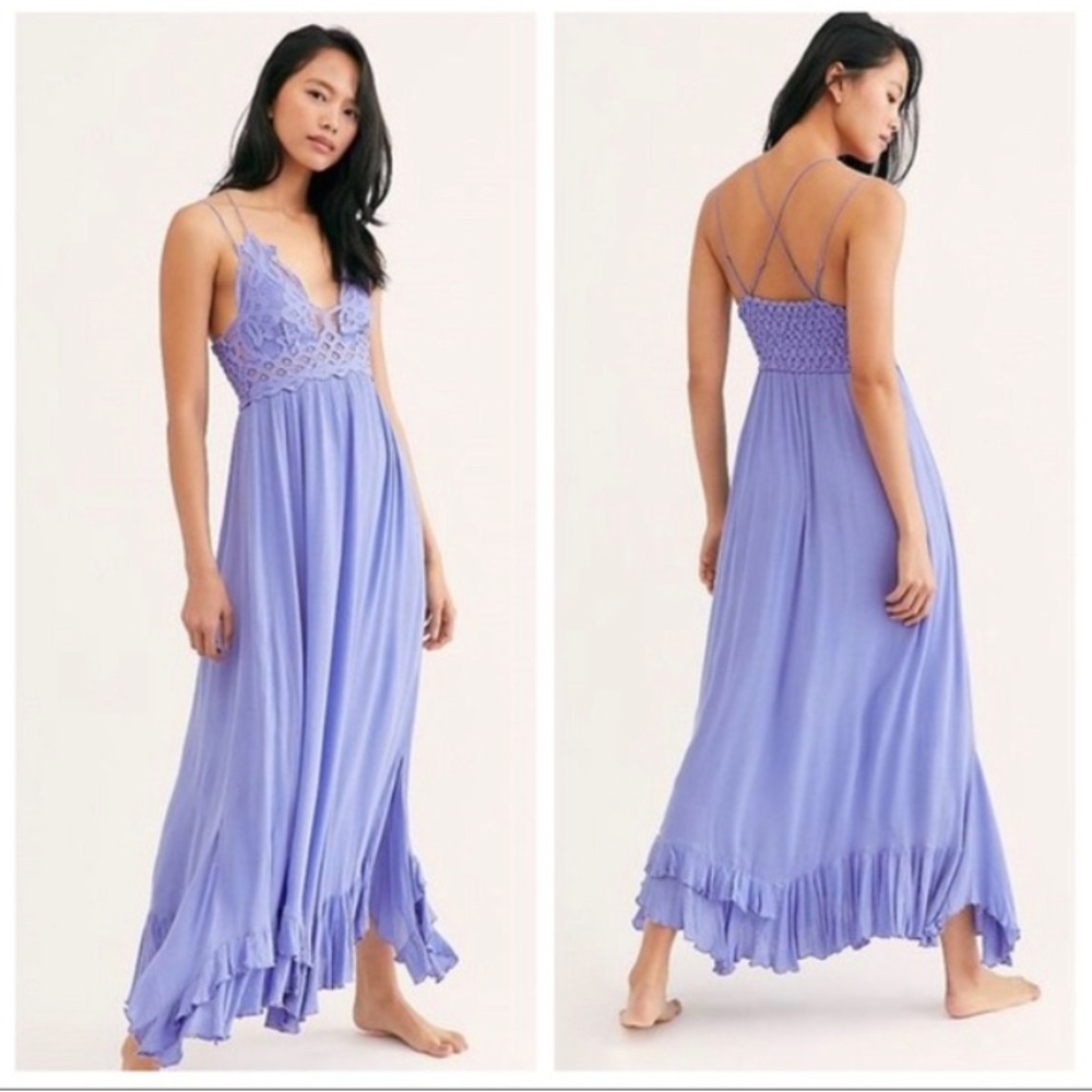 Free people one adella maxi dress